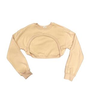 BuffBunny Light Tan Knit Top